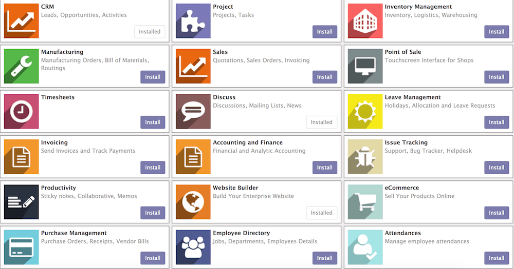 Quản trị Doanh nghiệp với Odoo